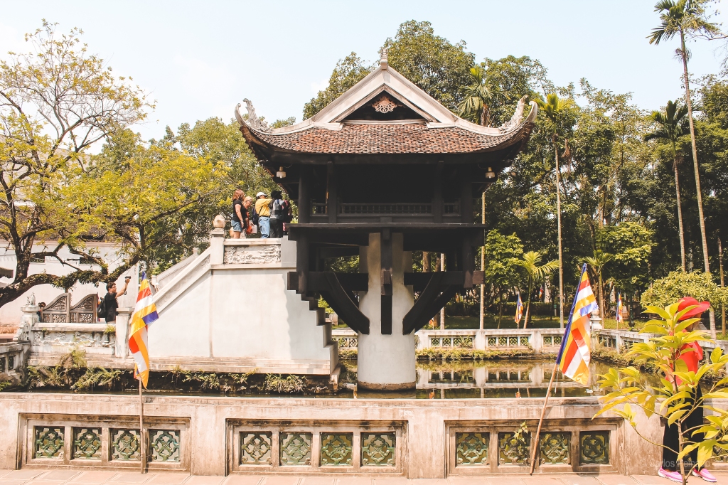 Pagoda de una sola columna en Hanoi
